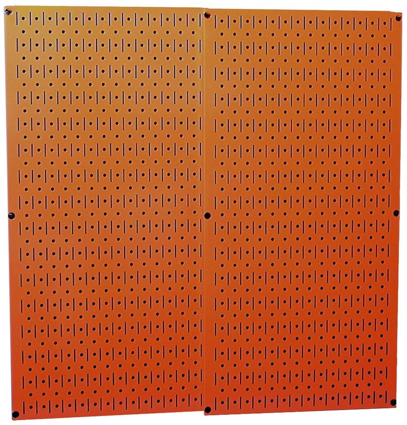 Wall Control 30-P-3232OR Orange Metal Pegboard Pack - Image 1